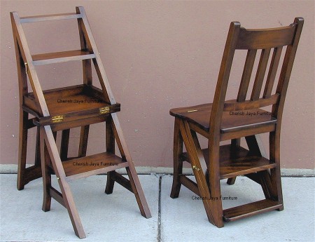 Code: CS 268-M Name: Library Chair Step Size: W=45 x D=50 x H=80 cm Wood: Solid Mahogany wood.﻿
